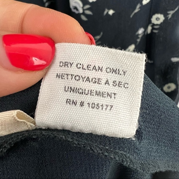 ULLA JOHNSON Leena Silk Embroidered Floral
Printed Midi Boho Dress, Black Size 4 - Picture 11 of 12